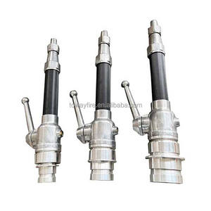 Boquilla Contra Incendios Machino Shut de Aluminio Forjado DN50/65, Acoplamiento Macho <span class=keywords><strong>para</strong></span> Manguera Contra Incendios, Protección Contra Incendios Portátil y Duradera - Product Image 2