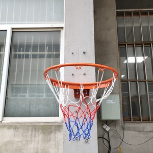 Aro de Baloncesto de Acero Sólido de Alta Calidad con Red y Diseño Abatible para Exteriores, Equipo para Soporte y Cancha de Baloncesto - Product Image 5