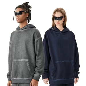 Felpe con Cappuccio Ricamate Personalizzate 420g in 55 Colori, Unisex, Stile Streetwear, Magliette Casual Sportive da <span class=keywords><strong>Uomo</strong></span> - Product Image 2