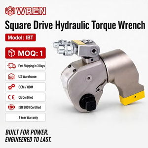 Square Drive Hollow Precision Reliable <b>Hydraulic</b> Torque Wrench Fastening Equipment Refinery Bolt Maintenance Aluminum Titanium - Product Image 1