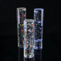 Nouveau produit personnalisé, pilier de rampe d'escalier en verre coloré Transparent et résistant, rampe d'escalier en cristal clair