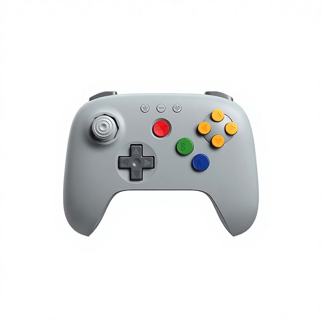 8BitDo BT Controller for N64/Switch/PC/Android Gamepad Quick Mapping Wireless Joystick Manette 80NE16