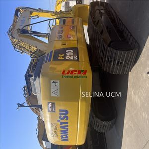 Excavatrice Komatsu PC210 d'occasion, modèle 2021, avec moteur Kama, pompe et réducteur, à vendre à Shanghai – Matériel de terrassement - Product Image 2