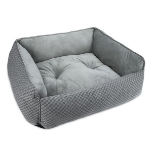 U-PETS lit pour chien lavable écologique canapé tissu confortable rectangle lit pour chien pour grand moyen petit chien - Product Image 2
