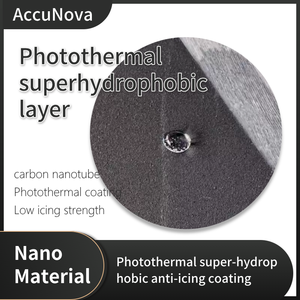 Pelapis Nano Anti-Beku & Penghilang Es Superhidrofobik Fototermal Nanotube Karbon Berdinding Ganda