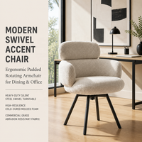 Chaise de salle à manger pivotante minimaliste italienne, chaise de bureau design, chaise minimaliste pour la maison, chaise pivotante haut de gamme, chaise de maquillage