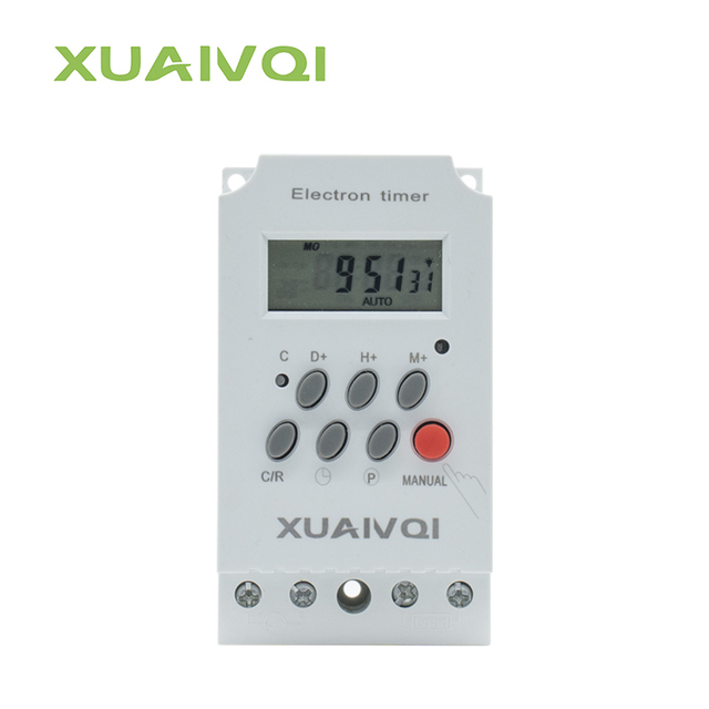 Time Mini Timer Ac 24 Hours Auto off Time Control Switch Mini Mechanical Timer Control Switch Voltage 220V 240V  Electron Timer