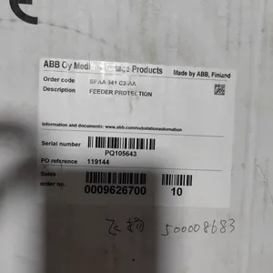 Relé de protección integral de importación original <span class=keywords><strong>SPAA</strong></span> 341C2-AA - Product Image 1