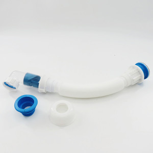 Tuyau <span class=keywords><strong>de</strong></span> vidange flexible 1 1/4 pouces x 32mm, <span class=keywords><strong>siphon</strong></span>/piège à odeurs pour lavabo - Product Image 2