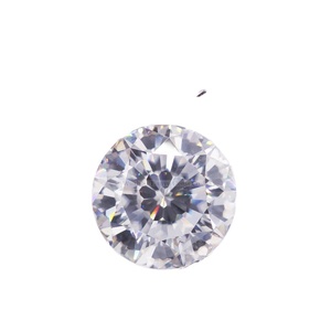 Gros perdre moissanite steine diamant fourrure con blanc pour toujours rond brillant coupe 4.5mm moissanite testeur - Product Image 1