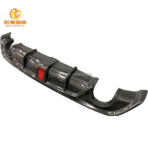 LED Phong Cách Carbon Fiber Xe Bội Thu Khuếch Tán Cho Infiniti Q60 Phía Sau Khuếch Tán - Product Image 3