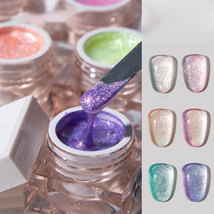 新2025年自有标签样品免费超级闪光美人鱼贝壳凝胶上光剂中国制造 - Product Image 4