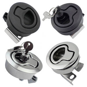 Camper khóa tuôn ra cửa xử lý khóa màu đen khóa tuôn ra kéo Slam chốt Hatch Lift cho Marine thuyền Camper RV Trailer - Product Image 1