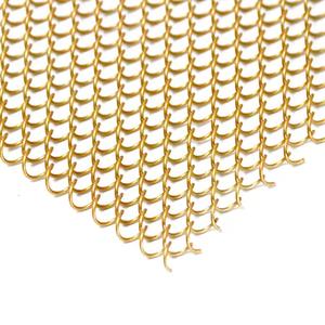 קישור חם מכירה שרשרת מתכת דקורטיבית וילון רשת קמין וילון דלת שרשרת מתכת דקורטיבית וילון דלת שרשרת מתכת - Product Image 6