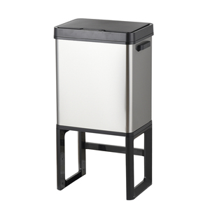 SY Two Compartment Automatic Lid Foot Kitchen Stainless Steel Smart Trash <strong>Bin</strong> Steel <strong>Sensor</strong> Trash <strong>Bin</strong> with Lid - Product Image 5