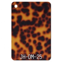 Plaque en acrylique coulé PMMA motif écaille de tortue pour pickguard de guitare, accessoires d'instruments de musique et Mahjong