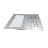 Protector de entrada de vidrio templado personalizado, pantalla impresa para pantalla de panel solar sólida para cortinas de hoteles, uso industrial