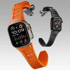 <span class=keywords><strong>Bracelet</strong></span> en silicone Fluorubber liquide pour <span class=keywords><strong>Apple</strong></span> <span class=keywords><strong>Watch</strong></span>, Ultra 2, 49mm, 45mm, 44mm, 42mm, Kit de modification pour I <span class=keywords><strong>Watch</strong></span> 9, 8, 7, 6 - Product Image 3