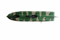 Kayak à pédales Viking 14 pieds pour 2 personnes, tandem, double siège, 4,2 m avec moteur électrique, aileron de pêche, kayak, canoë, HDPE, océan, mer
