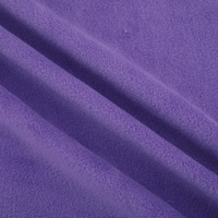 Tissu polaire 100 % polyester tricoté chaîne à poils courts, super doux, pour jouets, vêtements de nuit et doublures pour filles