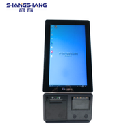 Terminal de point de vente Android personnalisé, écran tactile 15,6 pouces, imprimante thermique, lecteur de codes-barres, caisse enregistreuse, comptoir de caisse, restaurant, café