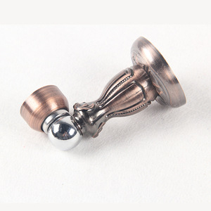 Stainless Steel Antique Bronze Door <b>Stopper</b> Floor Mount Magnetic Anti-collision Traditional Design Durable Hardware Accessory - Product Image 2