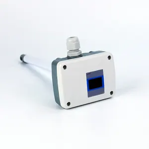 RS485 modbus 4-20mA duct mount HAVC air velocity transducer/transmitter wind speed direction sensor