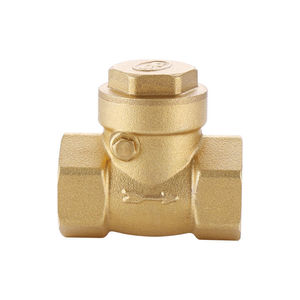 All Copper Horizontal Check Valve 1 In For Tap Water Pipe Single Acting National Standard - Product Image 1