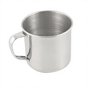 Fantástico DISEÑO DE ACERO INOXIDABLE Moscow Mule Mug Prime Quality Silver Color Coffee Tea Juice Mug By Home Arts - Product Image 1