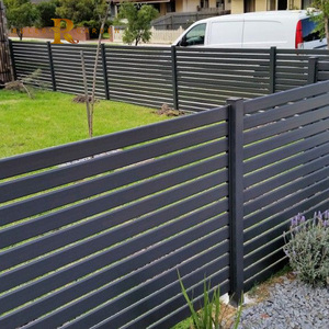 Paneles Decorativos <span class=keywords><strong>de</strong></span> Aluminio Personalizados para Cercas, Jardines, Seguridad, Muros Perimetrales, Patios y Balcones, Cercas <span class=keywords><strong>de</strong></span> Paneles Horizontales - Product Image 1