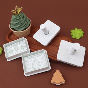 Khuôn làm bánh quy hình tem Giáng sinh, khuôn làm bánh quy mùa xuân, khuôn làm bánh fondant, sản phẩm mới 2024 - Product Image 2