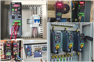 Variateur de fréquence triphasé (VFD) SINEE EM730-0R7-3B 750W 380V avec contrôle vectoriel sans capteur, certifié CE IP20 - Product Image 4