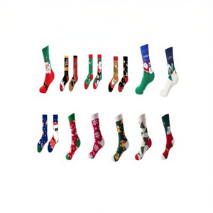 Calcetines Navideños Angelina a Media Pantorrilla 37-45 para Mujer, Transpirables, Tejidos, Casuales, para Uso Diario - Product Image 3