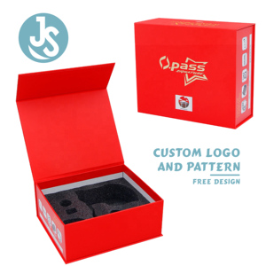 Custom logo High Grade luxury cardboard magnetic paper boxes packaging box with foam insert boxycharm gift box
