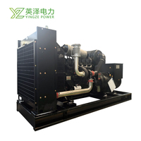 Offener Typ 10kVA 15kVA 20kVA 30kVA Wasserkühlung 3-Phasen 380V Werft-Dieselgenerator-Set mit Motor