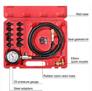Motor test yağ basınç göstergesi kiti sıkıştırma teşhis test cihazı yağ PressureTester - Product Image 2