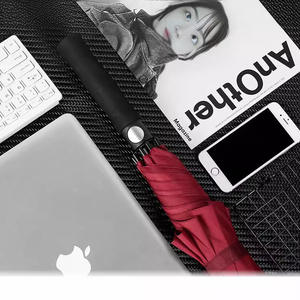 Parapluie de golf semi-automatique à poignée droite extra-large résistant aux tempêtes. - Product Image 4