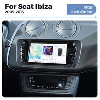 DUDUAUTO DUDU7 A7870 Reproductor Multimedia Inalámbrico para Auto con Carplay, Unidad Principal de Radio para Seat Ibiza 6j 2009 - 2013