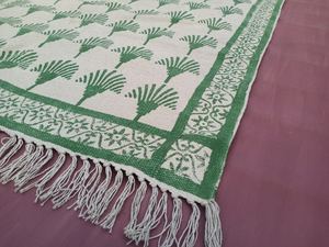 Indian <b>Boho</b> Kilim Style Luxury Cotton Dhurrie <b>Rug</b> Handmade Non-Slip Washable Travel & Home Decor - Product Image 1