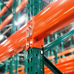 Industrial Warehouse Equipment <b>Pallet</b> Racking System Teardrop US Standard Rack System Storage Vietnam Manufacturer - Product Image 1