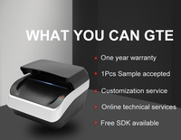 Lecteur de passeport et Scanner de cartes d'identité, détection automatique et Scanner, prise en charge de ICAO Doc 9303 Logiciel inclus, nouveau