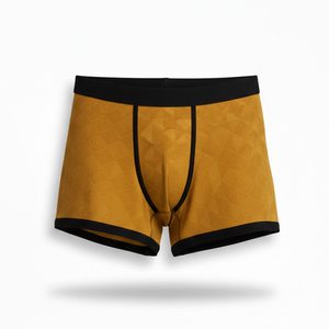 Intimo Maschile Classico in Cotone e Spandex, Altamente Elastico, Stile Unisex Basic, Assorbente e Minimalista - Product Image 2