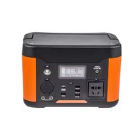 600W centrale électrique portable haute puissance sortie USB voiture extérieure solaire à onde sinusoïdale pure portable et facile à utiliser avec lumière LED