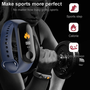 2025 nóng đo áp lực xung Meter thể thao hoạt động Pedometer tập thể dục Tracker Xem dây đeo cổ tay Smartband M3 Vòng đeo tay thông minh M6 - Product Image 4