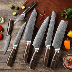 <span class=keywords><strong>Juego</strong></span> <span class=keywords><strong>de</strong></span> <span class=keywords><strong>cuchillos</strong></span> <span class=keywords><strong>de</strong></span> cocina profesionales Fulwin ODM OEM Damasco Chef <span class=keywords><strong>Bass</strong></span> Butcher opción personalizable para uso en la cocina - Product Image 5
