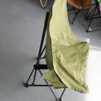 Grande chaise lune pliante moderne en acier inoxydable, légère et portable, écologique, pour le camping, la pêche, la randonnée, mobilier d'extérieur