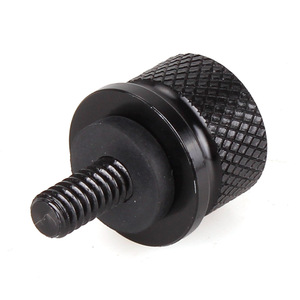 Tornillo de liberación rápida para asiento de motocicleta, M6, acero negro, para reemplazo de cojín, reparación, montaje trasero - Product Image 2