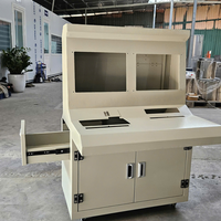 Armoire d'équipement en acier, coffret électrique thermolaqué IP54, boîtier de commande, cadre de commutation vide
