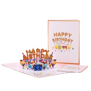 Cartes de vœux uniques pliables 3D amusantes avec enveloppes pour femmes, hommes, enfants, amis - Product Image 6