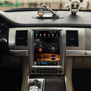 Krando 9.7 pouces Tesla Style voiture Navigation pour <span class=keywords><strong>Jaguar</strong></span> XF 2007-2015 Android voiture multimédia GPS sans fil CarPlay 4G carte SIM - Product Image 4